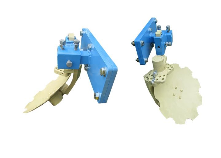 Disque crénelé orientable / inclinable