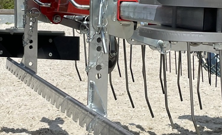 Rail de pré-lissage