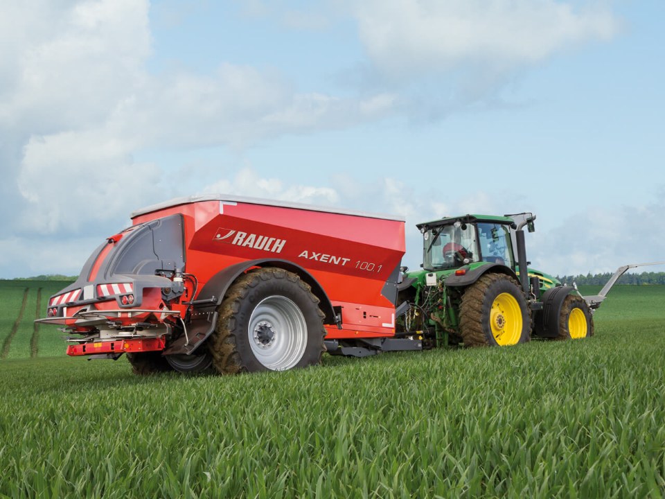 Epandeur à engrais AXENT trainé