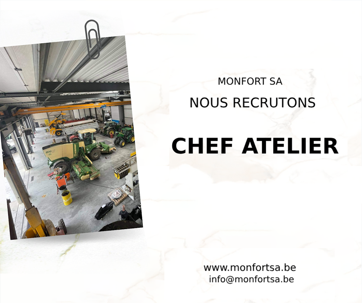 Chef atelier