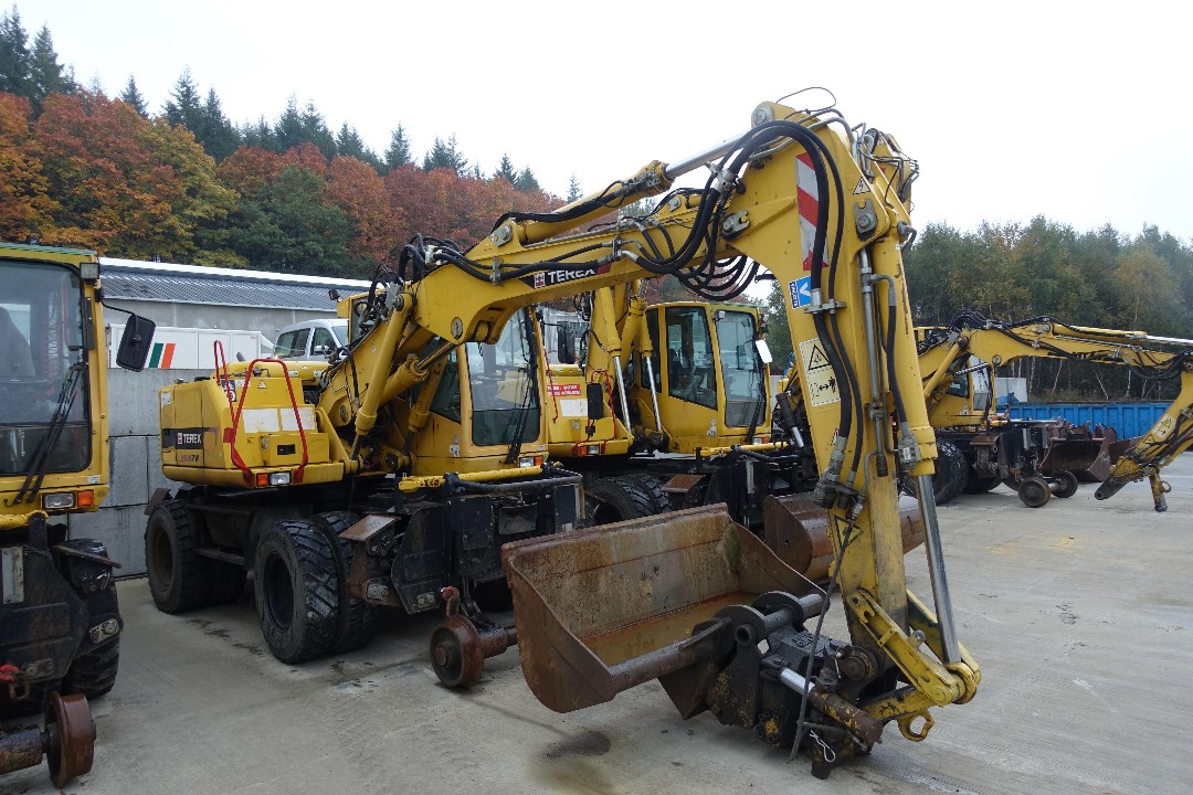 Pelle TEREX 1404 ZW Rail Route