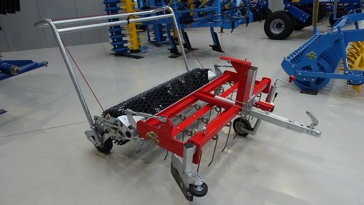 Herse à dents FLOOR-CARE AHK 1.45m Att boule Rouleau
