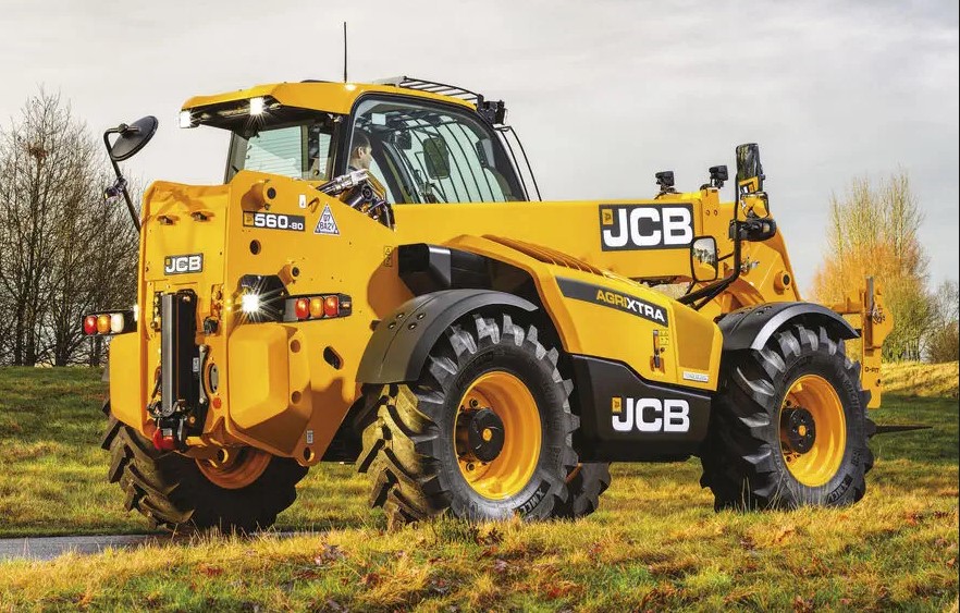 Chargeur télescopique JCB 560-80 AGX DTVT Qfit