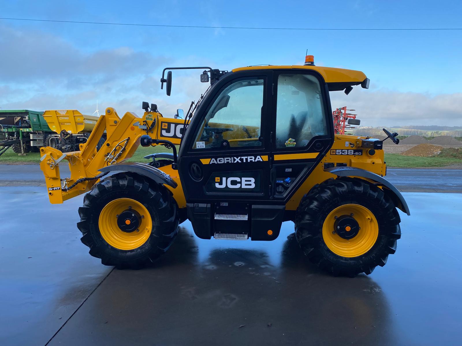 Chargeur télescopique JCB 538-60 AGX DTVT Qfit