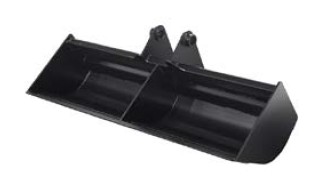 Bac curage JCB 1.50m contre lame boulonnée