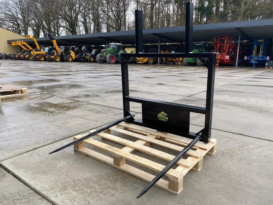 Pic à ballots AVANT avec 2 dents (2 positions des dents)