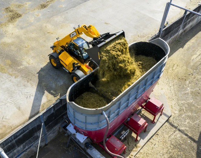 Chargeur télescopique JCB 555-70 AGX DTVT Qfit