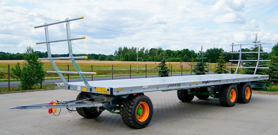 Plateau de transport traîné JOSKIN WAGO WTG10000T21 galva