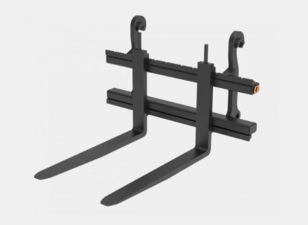 Fourche palette ALÖ L 5T larg 1.20m, palettes 1.22m, Qfit
